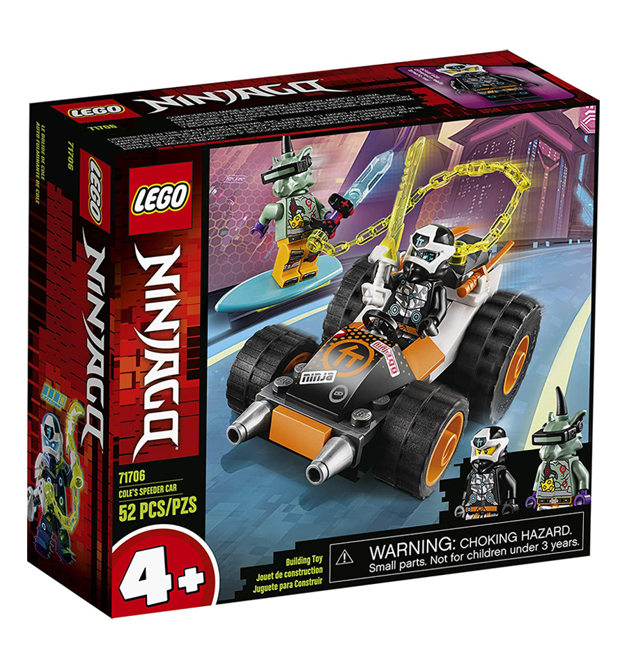 LEGO NINJAGO Cole’s Speeder Car (71706)