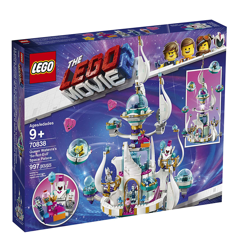 THE LEGO MOVIE 2 Queen Watevra's 'So-Not-Evil' Space Palace 70838