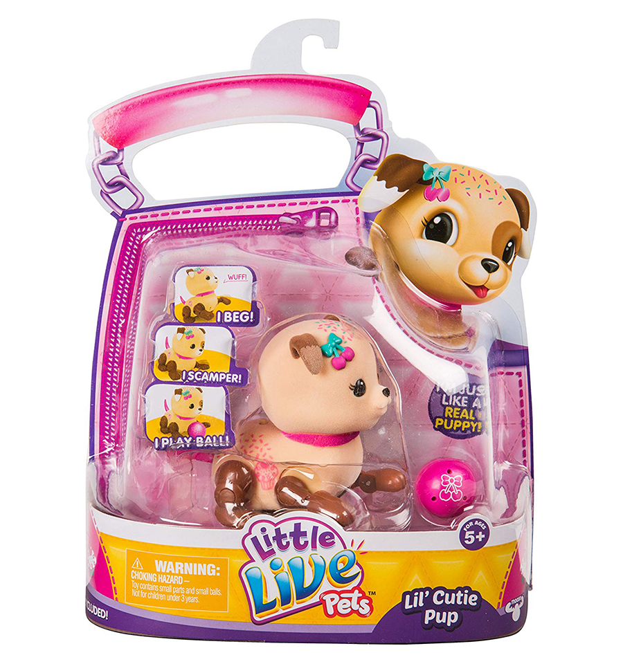 Little Live Pets S1 Cutie Pup Single Pack - Sprinky