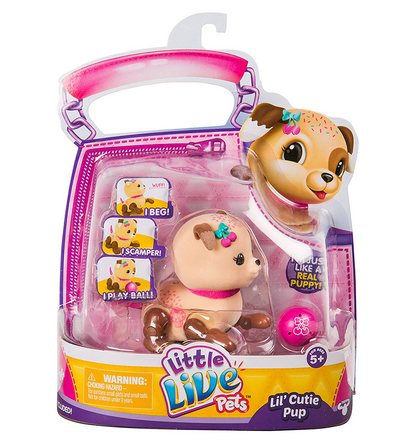 Little Live Pets S1 Cutie Pup Single Pack - Sprinky