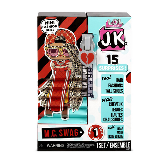 L.O.L. Surprise! JK M.C. Swag Mini Fashion Doll