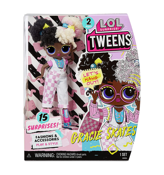 LOL Surprise Tweens Series 2 Fashion Doll Gracie Skates with 15 Surprise
