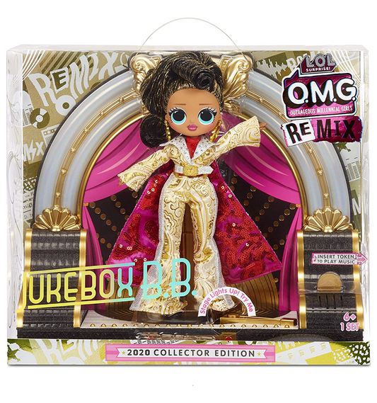 LOL Surprise OMG Remix 2020 Collector Edition Jukebox B.B with Music