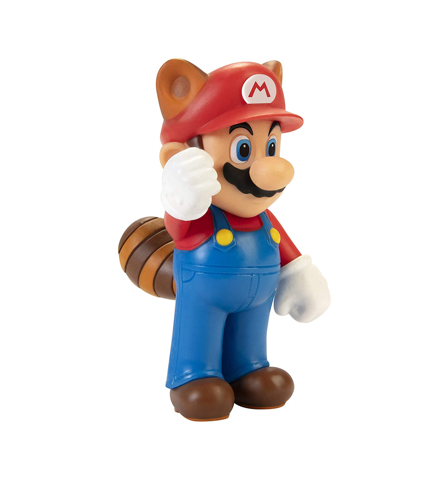 World of Nintendo Racoon Mario 2.5" Figure