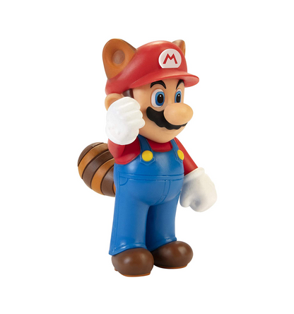 World of Nintendo Racoon Mario 2.5" Figure