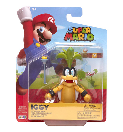 World of Nintendo 4" Iggy Figure with Wand