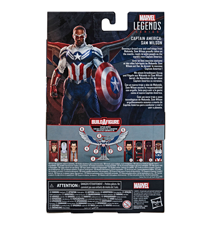 Marvel Legends Series The Falcon and the Winter Soldier 6" Captain America: Sam Wilson