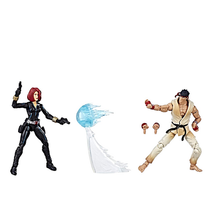 Marvel Gamerverse 2Pk- Black Widow & Ryu