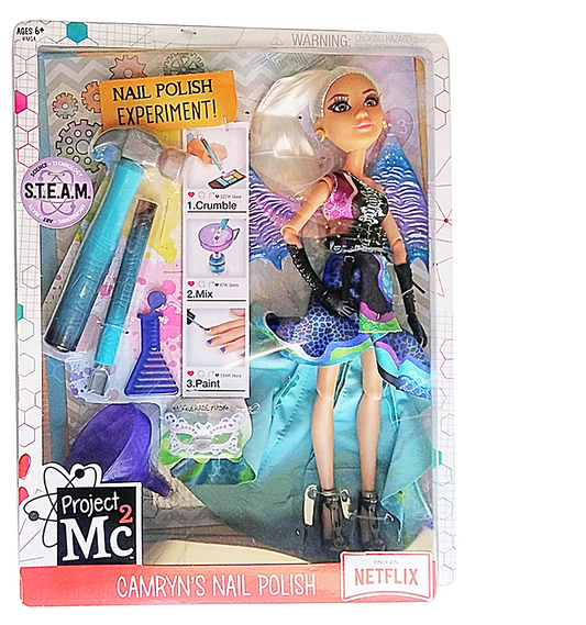 Project Mc2 Experiments - Camryn's Nail Polish Doll