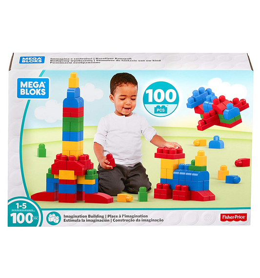 Mega Bloks Imagination Building 100 Pc Classic Building Set