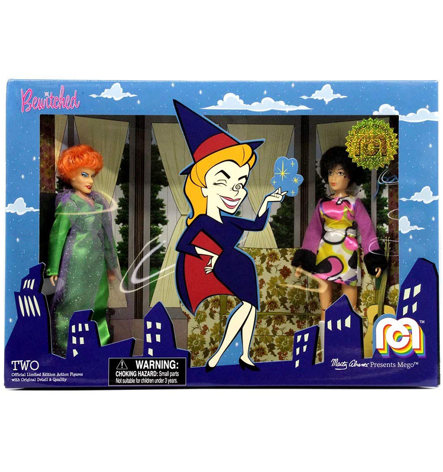 Mego Bewitched Endora & Serena Action Figure