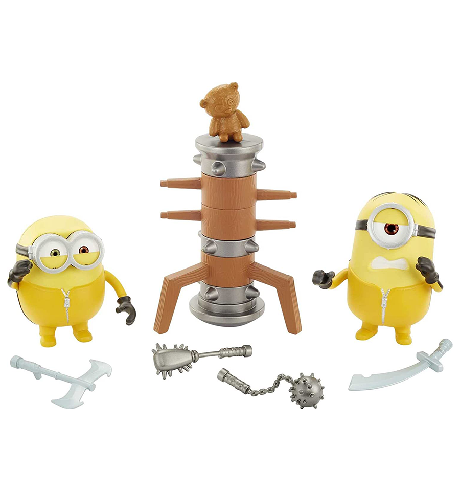 Minions: The Rise of Gru Movie Moments Martial Arts Minions Playset