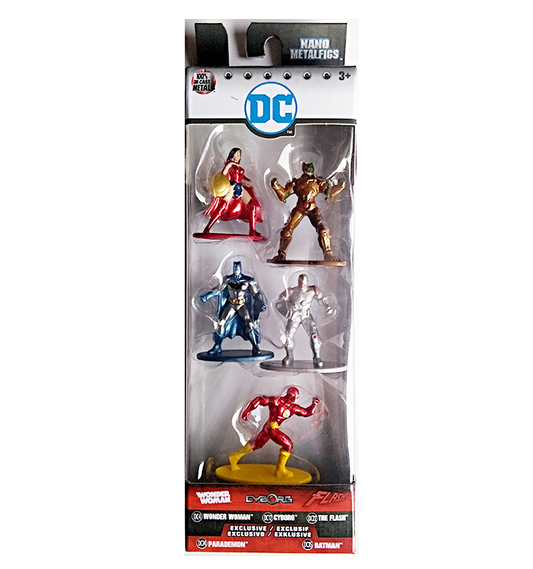 Nano Metalfigs - DC 5 Pack