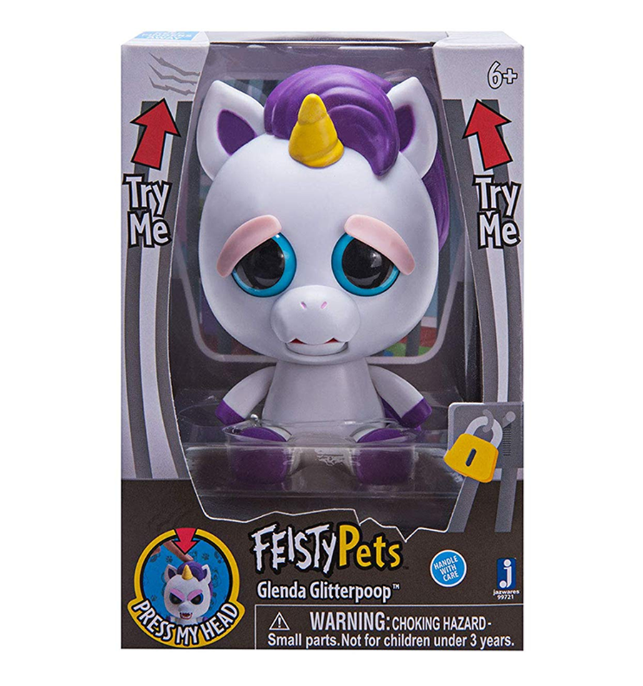 Feisty Pets Glenda Glitterpoop 4" Figure