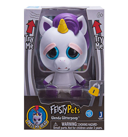Feisty Pets Glenda Glitterpoop 4" Figure