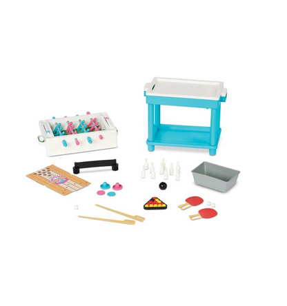 My Life As 5-in-1 Game Play Set for 18" Doll, 44 Pieces