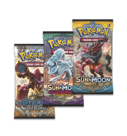 Pokemon TCG: Great Ball Tin - 3 Booster Pack with 1 Coin