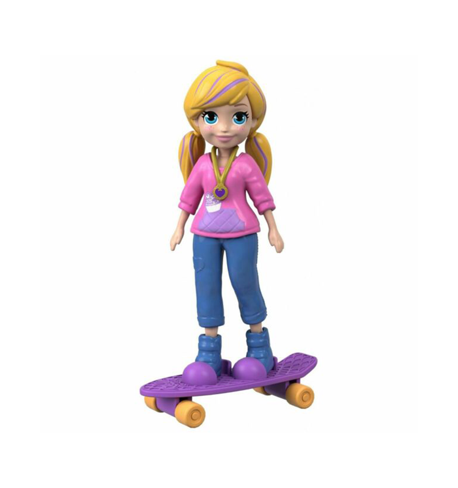 Polly Pocket Skate Rockin' Polly