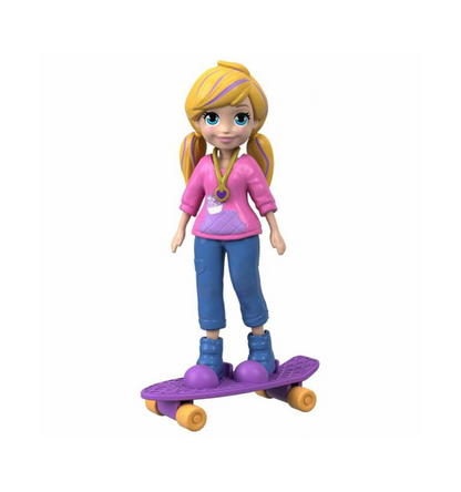 Polly Pocket Skate Rockin' Polly