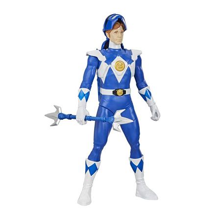 Power Rangers Mighty Morphin Blue Ranger Morphin Hero Action Figure