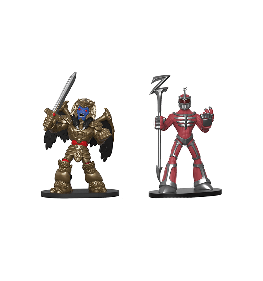 Funko Heroworld Goldar & Lord Zedd Power Rangers 3" Vinyl Figures Series