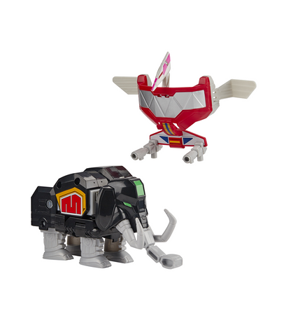 Power Rangers Mighty Morphin Mastodon and Pterodactyl Dinozord 2-pack