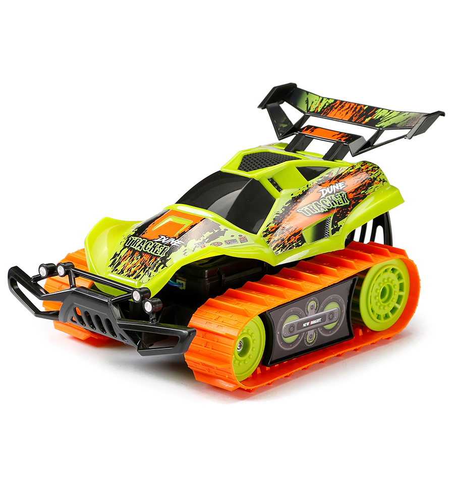 New Bright RC Dune Tracker Radio Control Stunt Buggy - Green
