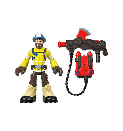 Fisher-Price Rescue Heroes Forrest Fuego Figure with Accessories