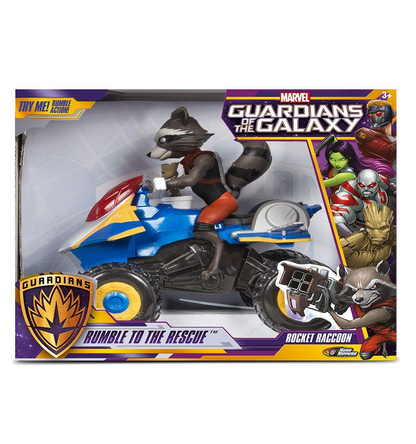 Marvel Rumble to The Rescue Lights and Sounds Rocket 