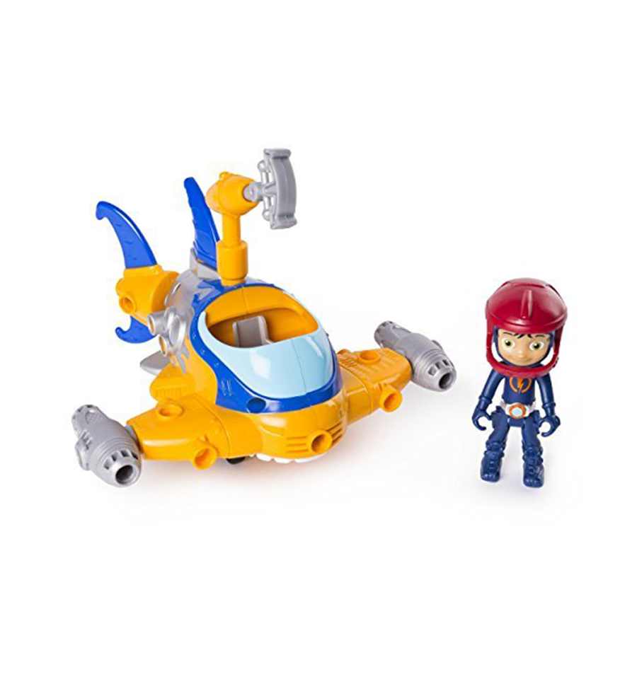 Rusty Rivets - Buildable Rivet Shark Vehicle with Rusty Figure