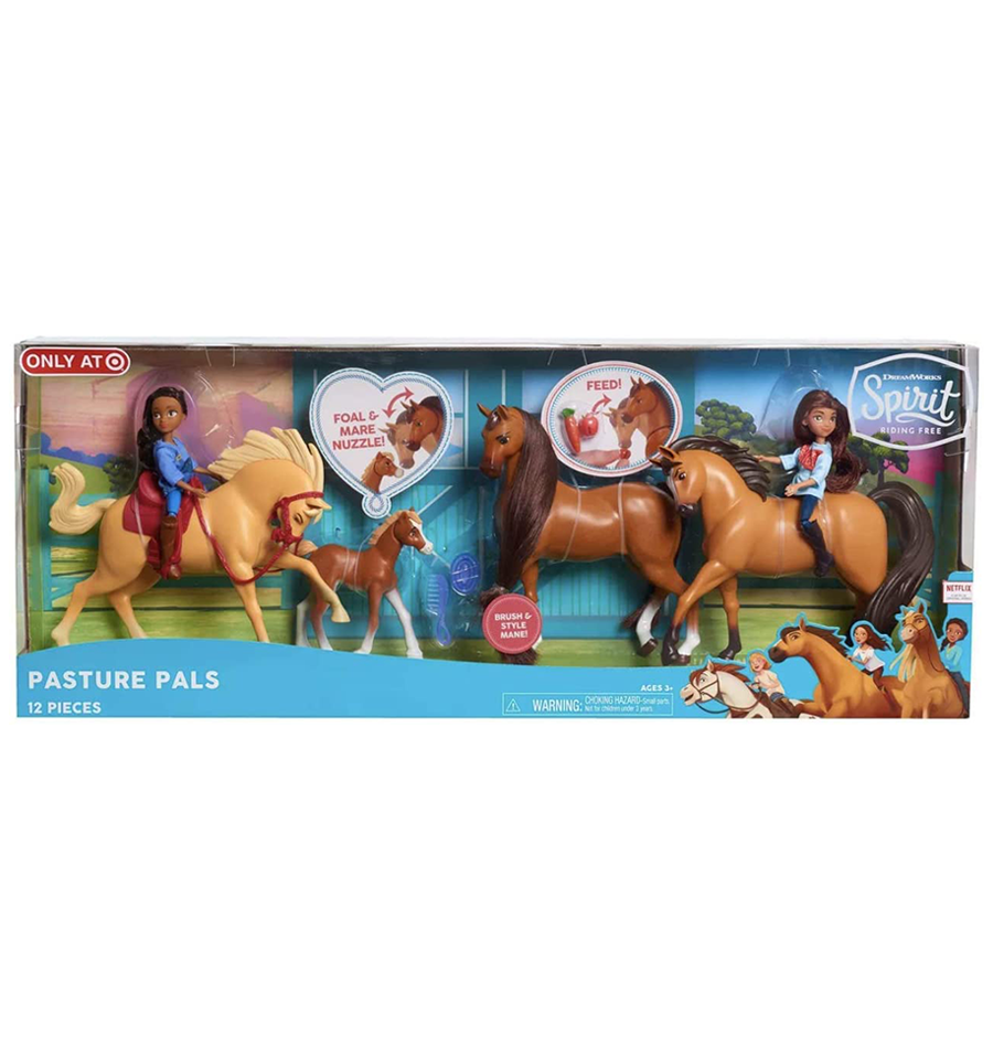Spirit DreamWorks Riding Free Pasture Pals Set 12pc