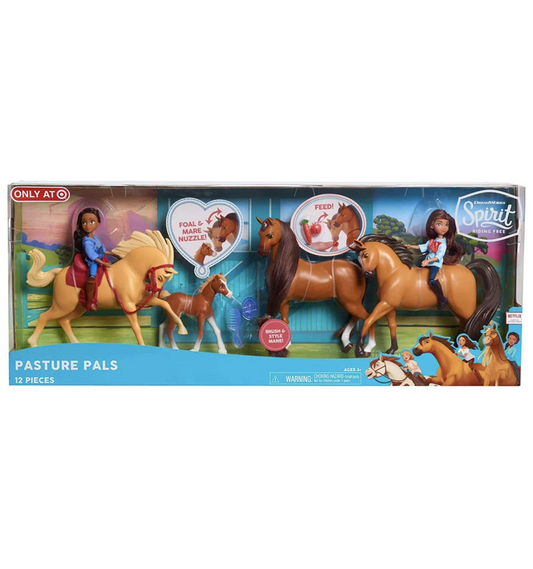 Spirit DreamWorks Riding Free Pasture Pals Set 12pc