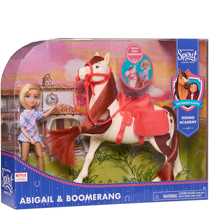 Spirit Collector Doll and Horse Playset - Abigail & Boomerang