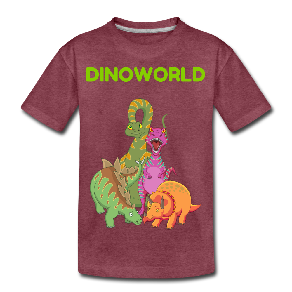 Kids' Premium T-Shirt - heather burgundy