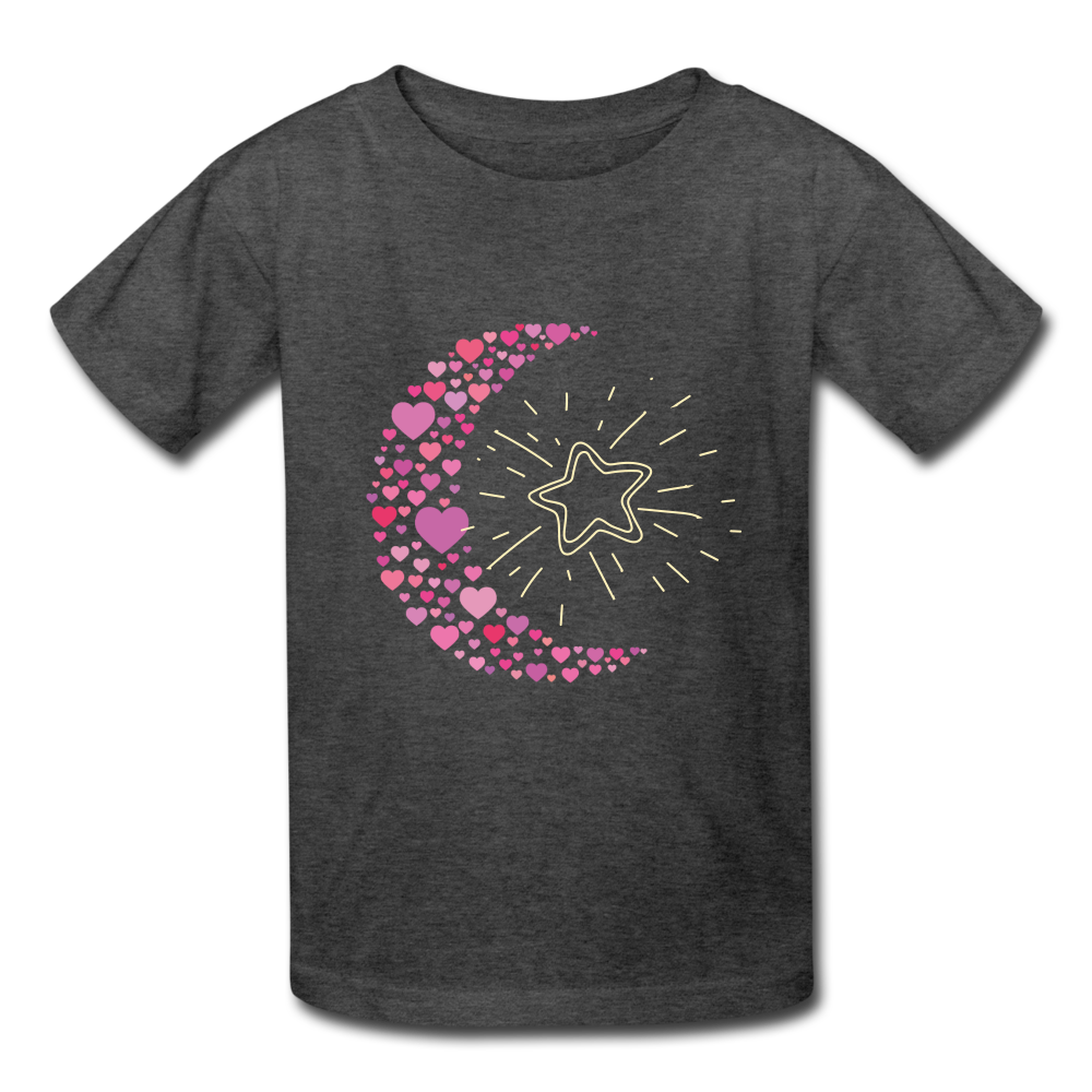 Kids' T-Shirt - heather black