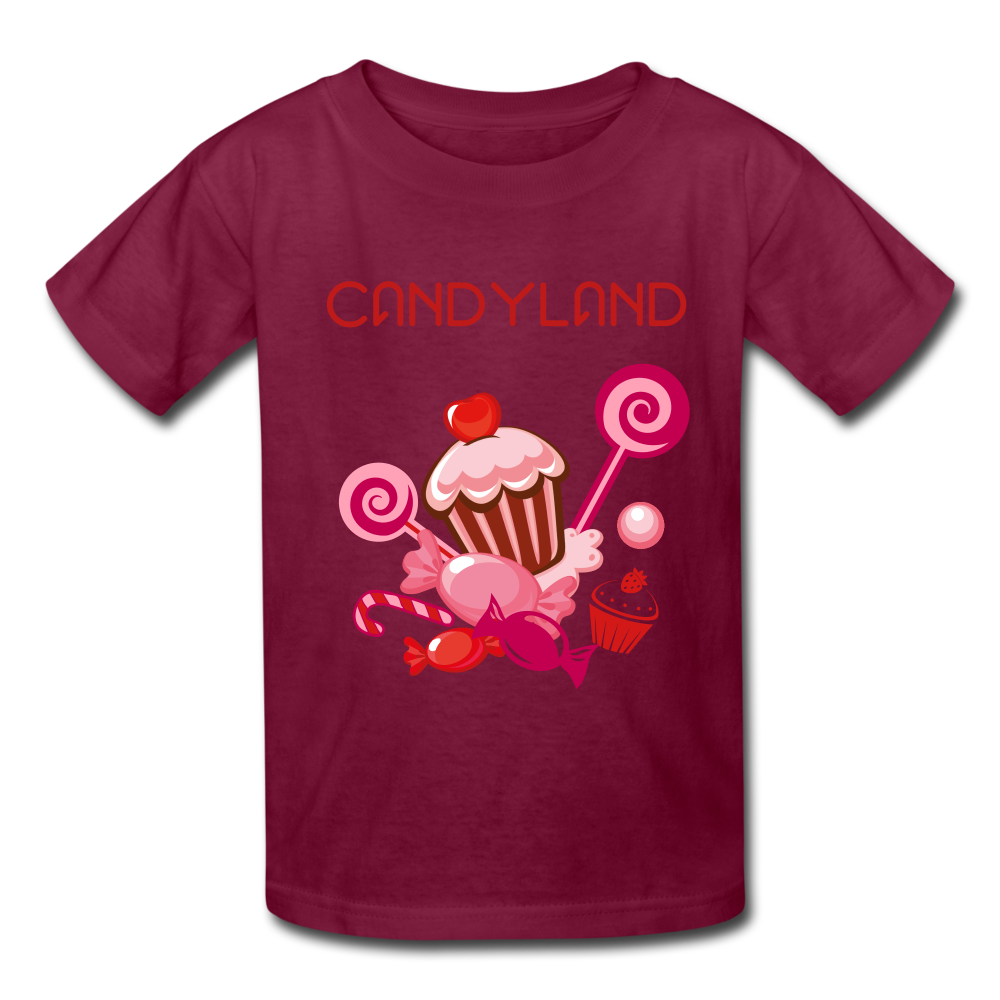 Kids' T-Shirt - burgundy