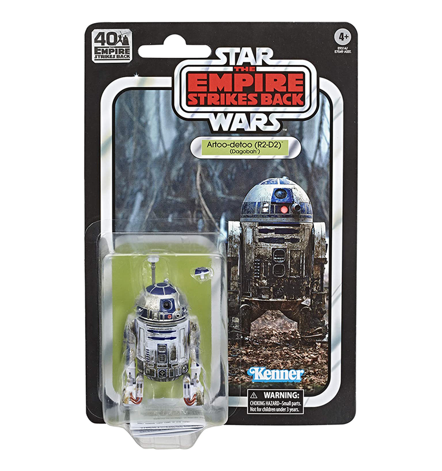 Star Wars The Black Series 40TH Anniversary Artoo-detoo (R2-D2) (Dagobah) Figure