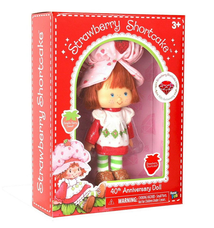 Strawberry Shortcake 5.5-Inch Retro 40th (Diamond) Anniversary Berry Scented Doll
