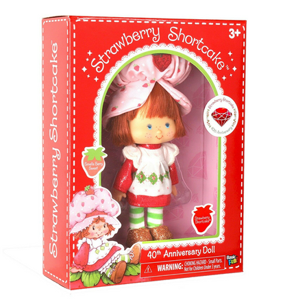Strawberry Shortcake 5.5-Inch Retro 40th (Diamond) Anniversary Berry Scented Doll