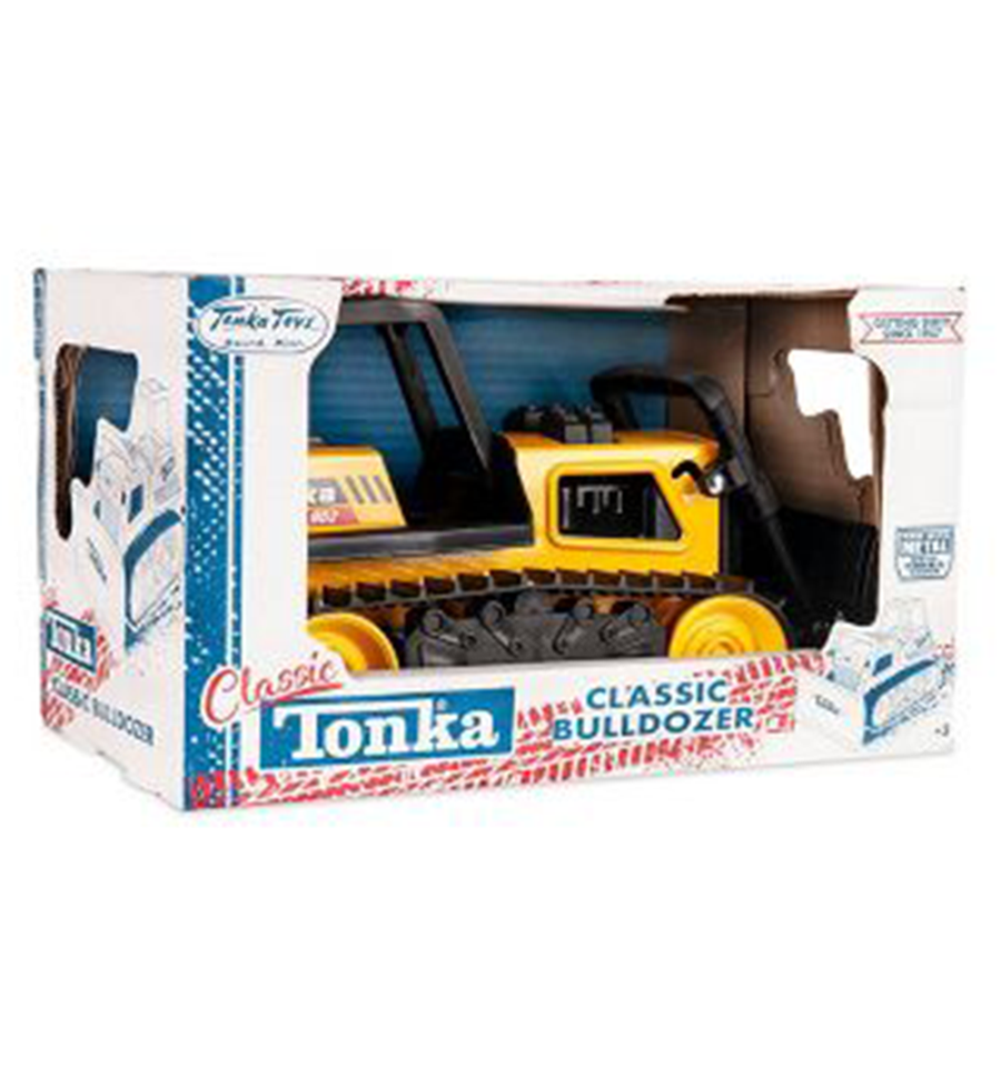 Tonka Retro Steel Classics Bulldozer Toy Vehicle