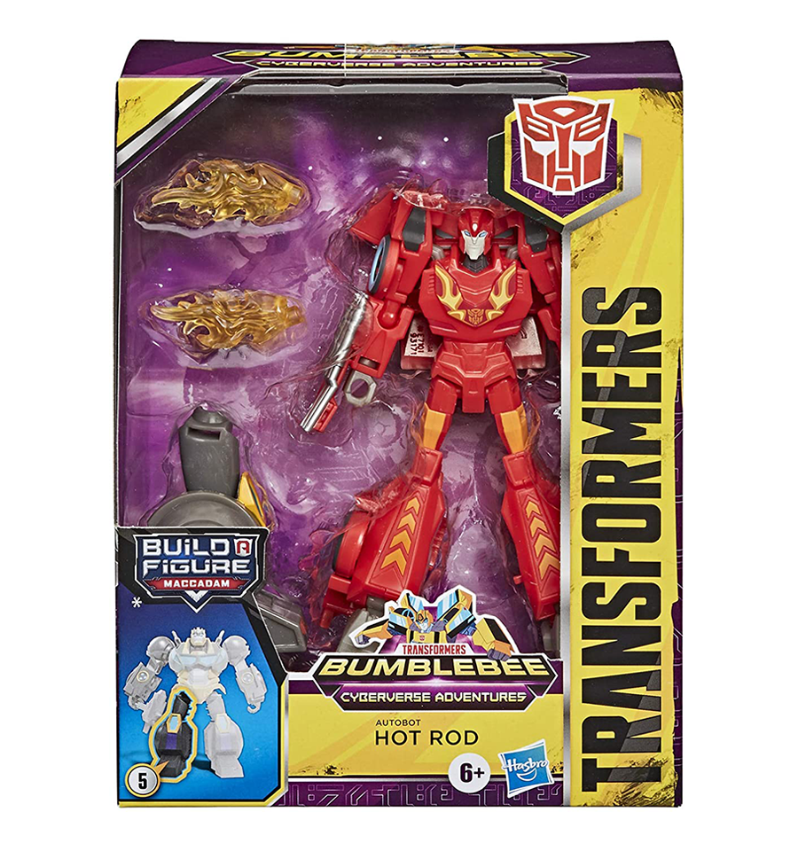 Transformers Cyberverse Bumblebee Adventures Deluxe Class Hot Rod Action Figure