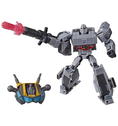 Transformers Bumblebee Cyberverse Adventures Deluxe Megatron Action Figure