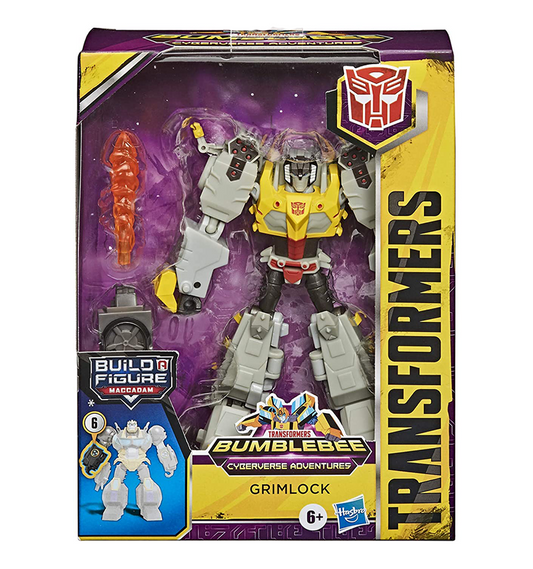 Transformers Bumblebee Cyberverse Adventures Deluxe Class Grimlock Action Figure