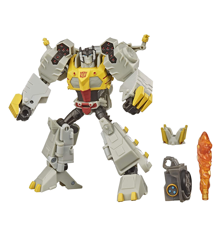 Transformers Bumblebee Cyberverse Adventures Deluxe Class Grimlock Action Figure