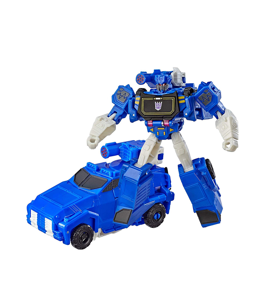 Transformers Cyberverse Action Attackers: Warrior Class Soundwave Action Figure