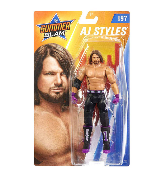 WWE SummerSlam AJ Styles Action Figure 