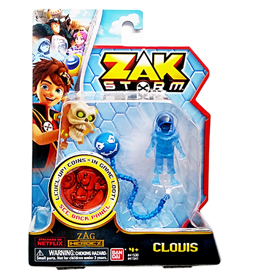 Zak Storm Clovis 3-inch Scale Action Figure