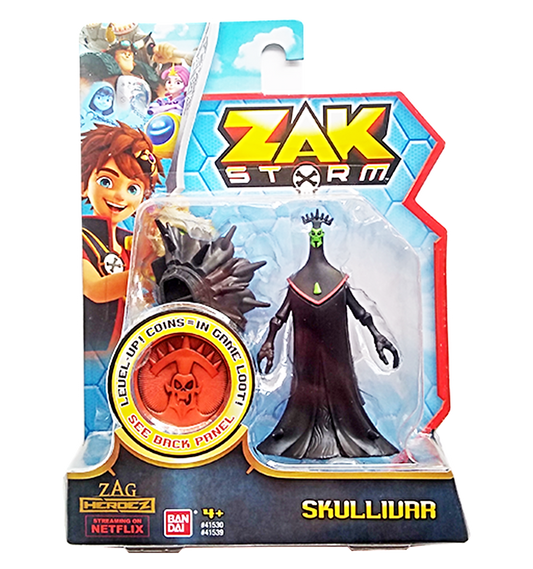 Zak Storm Skullivar 3-inch Scale Action Figure